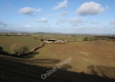 Photo 6x4 Barn on Brownscombe Hill Dainton Seen from [[1674259]], and acr c2010