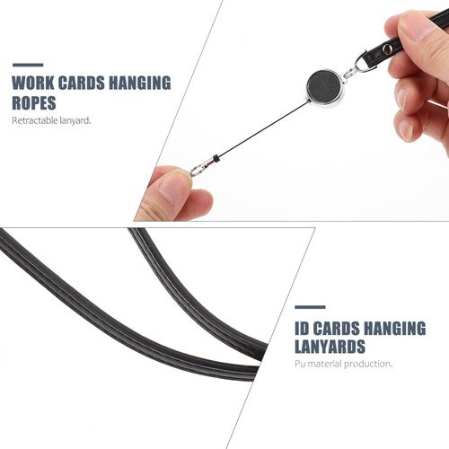 Mobile Hanging Rope Office Work Stretchy Neck Strap Lanyard - Zdjęcie 8 z 12