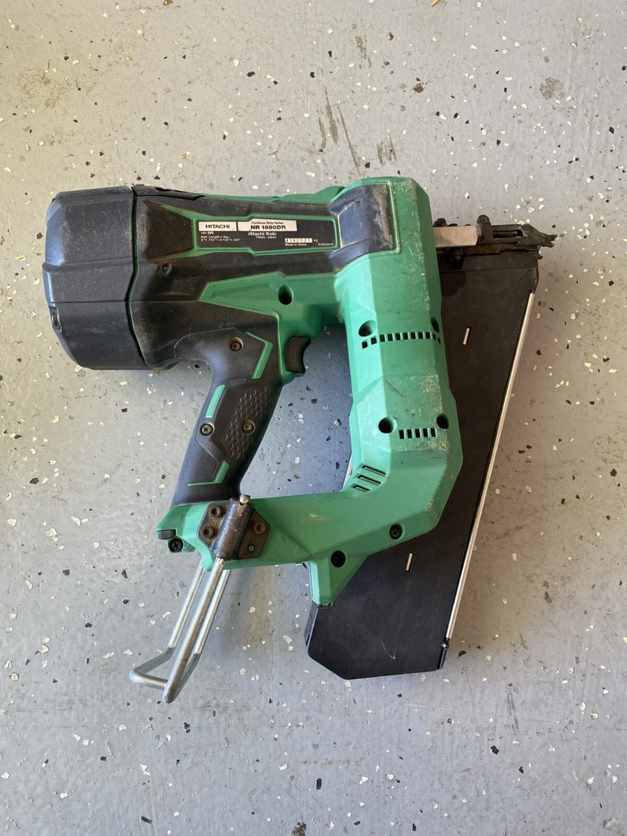 Hitachi Cordless Nailer w/2 18v batteries and charger
