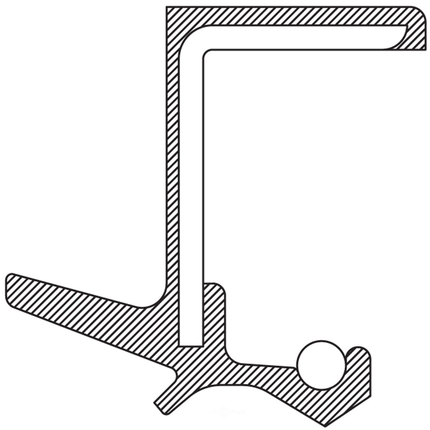 Axle Seal  National Oil Seals  710413