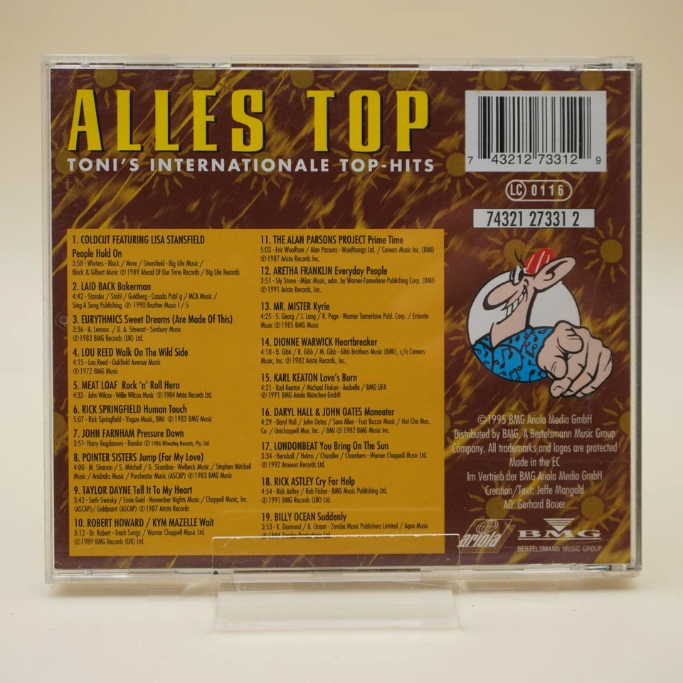 Various - Alles Top - Toni's Internationale Top-Hits | CD | Zustand gut - Bild 2 von 2