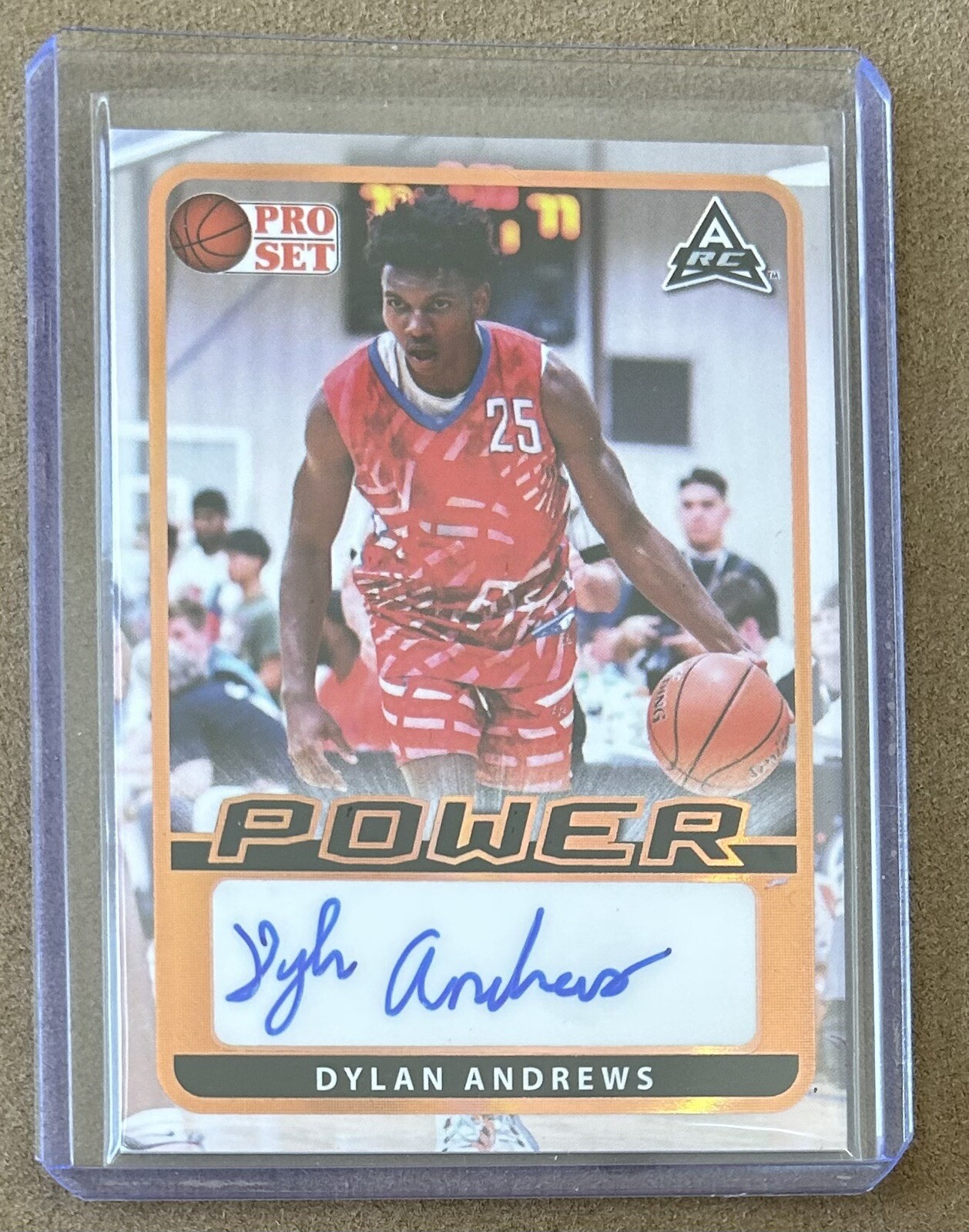 Dylan Andrews Autograph Auto RC Rookie Leaf Pro Set #BA-DA2 2022 UCLA Card