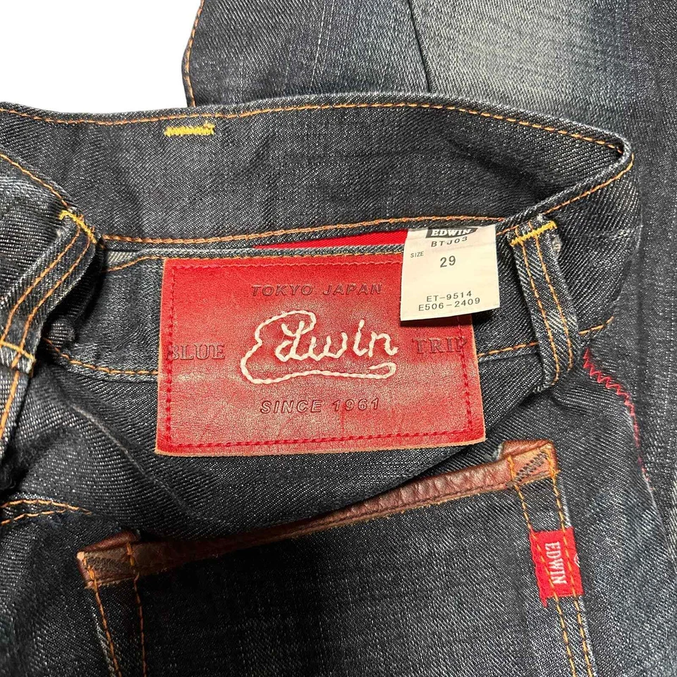 EDWIN STRUT HOMBRE AZUL TRIP BTJ03 TOKYO JAPÓN JEANS DENIM TALLA 29 Foto 2 de 4