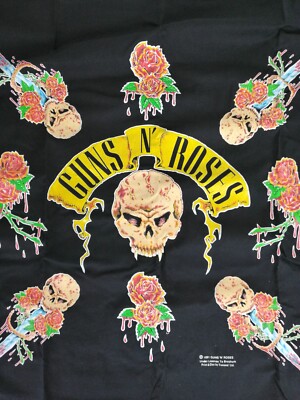 Guns N' Roses - Bandana / Flag Bockum - 1991 - New With Box