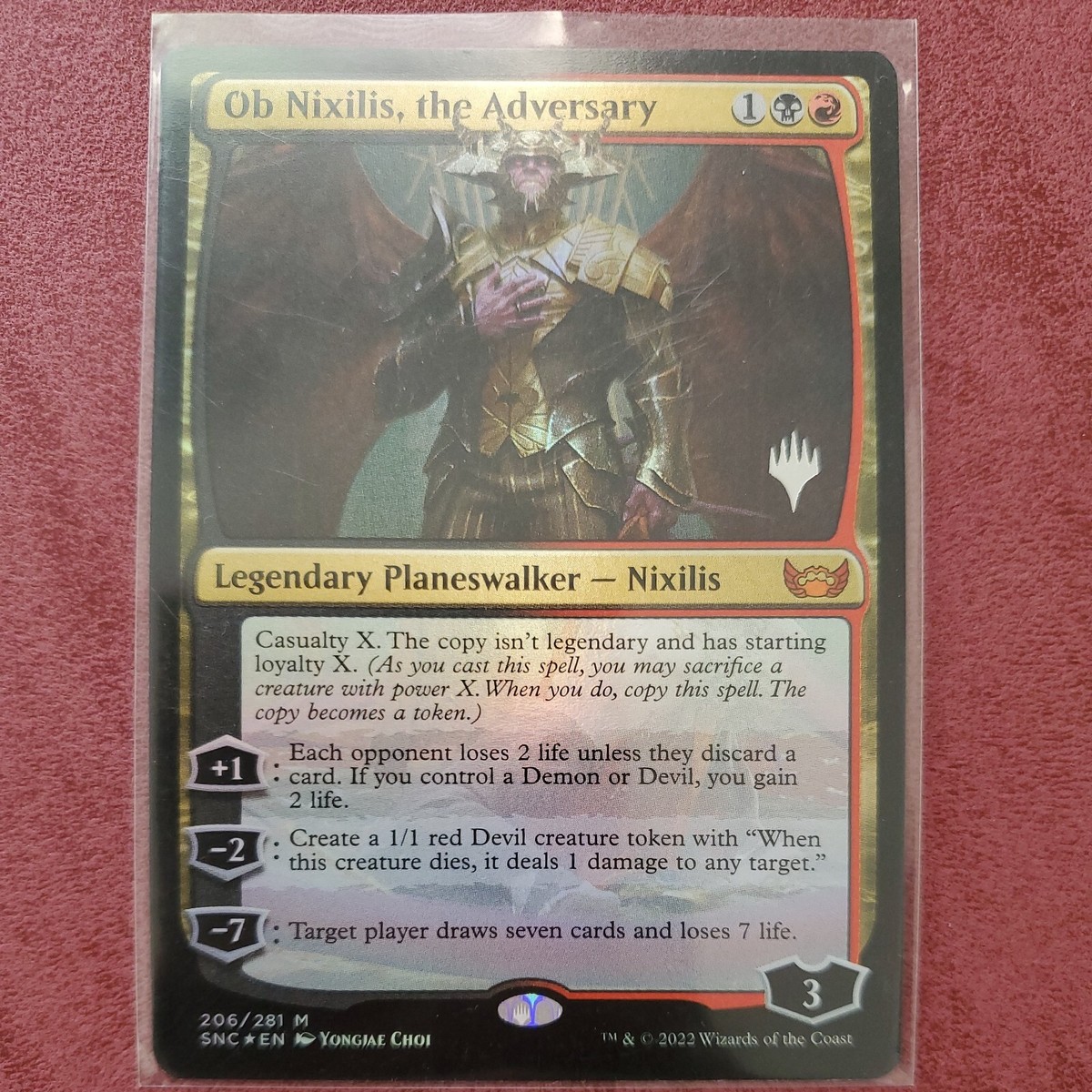 Ob Nixilis, the Adversary Prerelease Cards Foil for sale