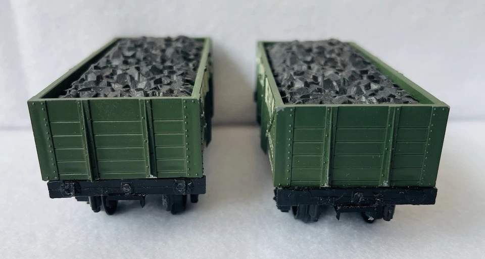 Грузовые вагоны 3x HO Dapol, 5 открытых угольных вагонов с досками - Pounsbery Bristol - GC - Изображение 3 из 4