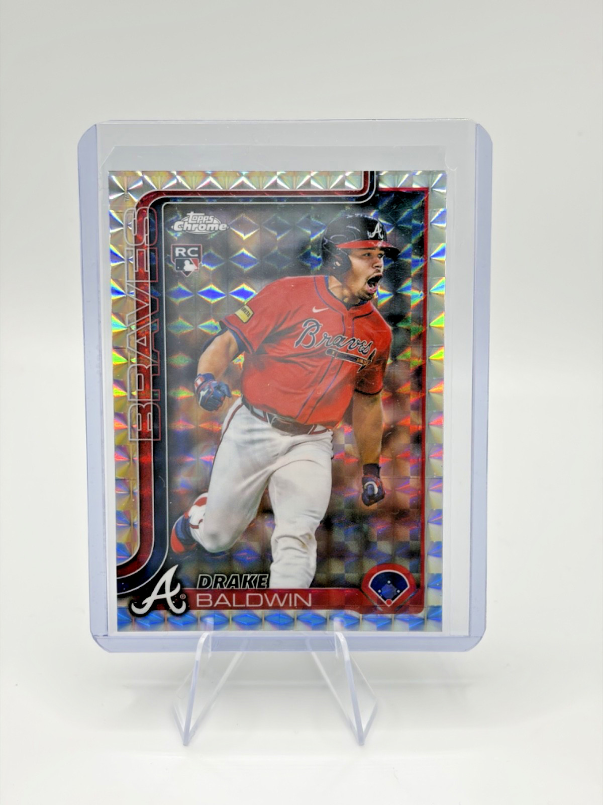 2025 Topps Chrome Update Geometric Refractor #USC96 Drake Baldwin Rookie