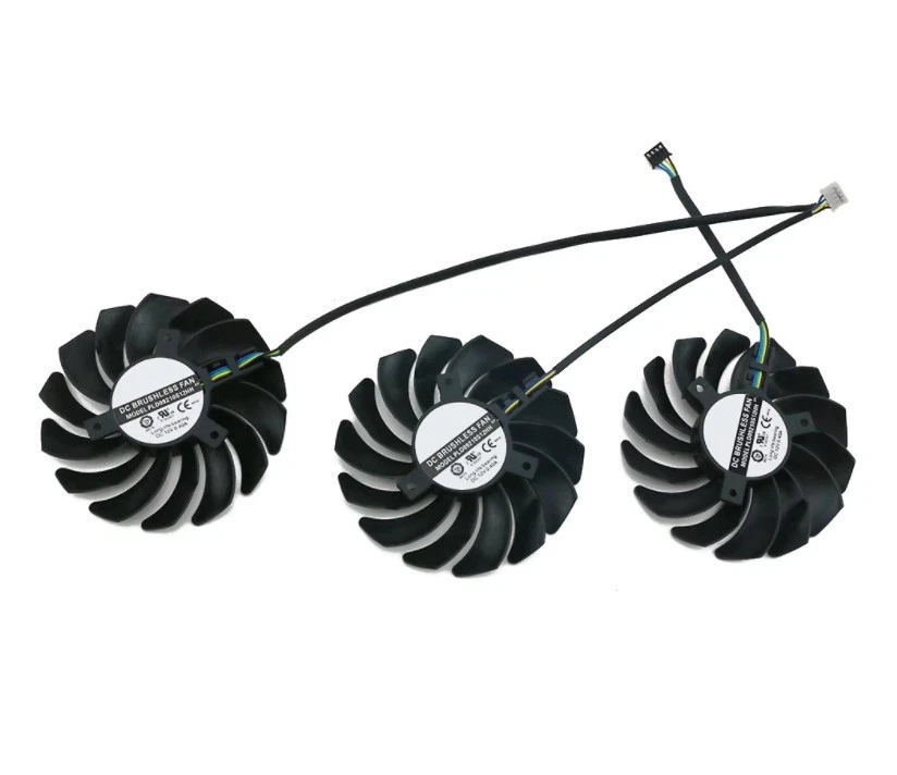 Cooling Fan For MSI GeForce 3090 3080 3070 VENTUS 3X OC GPU PLD09210S12HH - Image 4 of 4