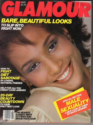 VTG Glamour Magazine May 1981 Beverly Johnson BARE BEAUTIFUL LOOKS