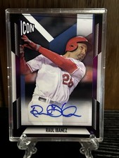 Raul Ibanez Auto 24/25 ICON 2025 Pulse Drift Royals Phillies Angels Mariners