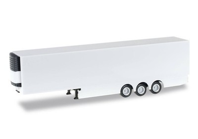 HERPA Lkw Auflieger 1:87 Schmitz Kühlkoffer-Auflieger 3-achs weiß H0 076692