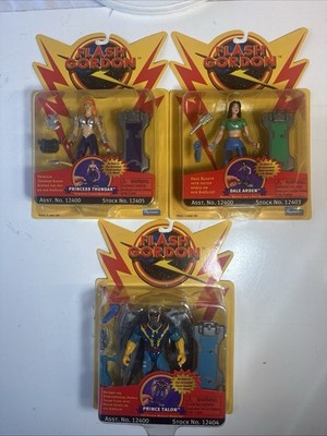 Set of 3 FLASH GORDON Action Figures MOC Playmates 1996 (9H)