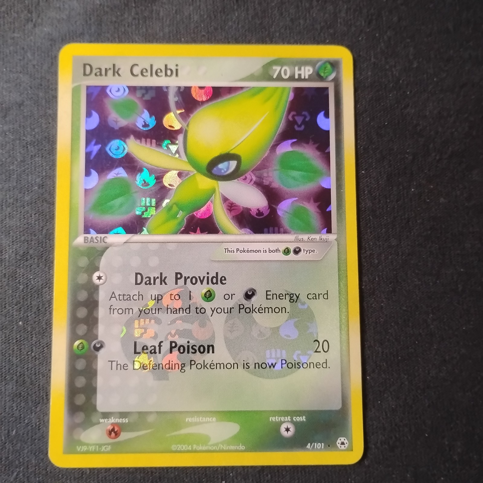 Dark Celebi 2004 EX: Hidden Legends #004/101 Reverse Holo Price