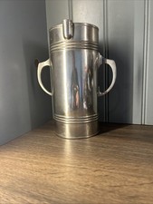 Carl Deffner Wine Cooler Warmer Silver Plate Art Deco Vintage Antique