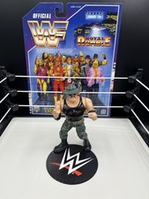 Vintage 1991 Sgt Slaughter WWF Wrestling Figure Hasbro Working Action Nice cond.