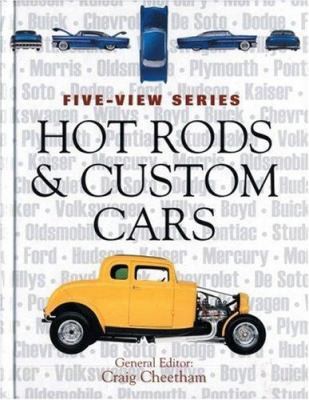 Hot Rods And Custom Cars (Five-view) by Bo Bertilsson