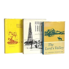 1963-77. Three Inscribed Works by Virginia Wilson Lee. Nevada Association Copies
