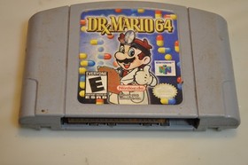 NES 64 Dr. Mario Game only no case  UNTESTED CONDITION see pictures