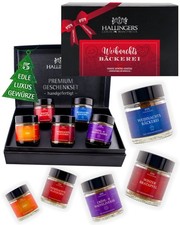 Hallingers Weihnachtsbäckerei Gewürze Weihnachten Geschenkset handgemacht, 5 Gew