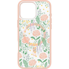 OtterBox iPhone /16/Plus/ Symmetry Series Case MagSafe-Peachy Bloom
