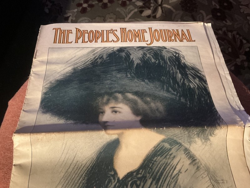 The People’s Home Journal,January,March,1911;complete,good,38p,ads,articles,news