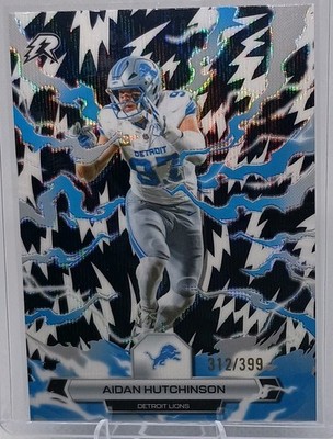 Topps Resurgence 2025 Aidan Hutchinson Detroit Lions #34 Parallel 312/399