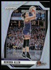 Rebecca Allen 2024 Panini Prizm WNBA #124 Silver Prizms Phoenix Mercury