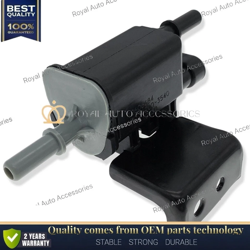 Válvula de purga de bote de vapor solenoide de emisión de evaporación para Chevy GM 214-1680 12597567 Foto 3 de 4