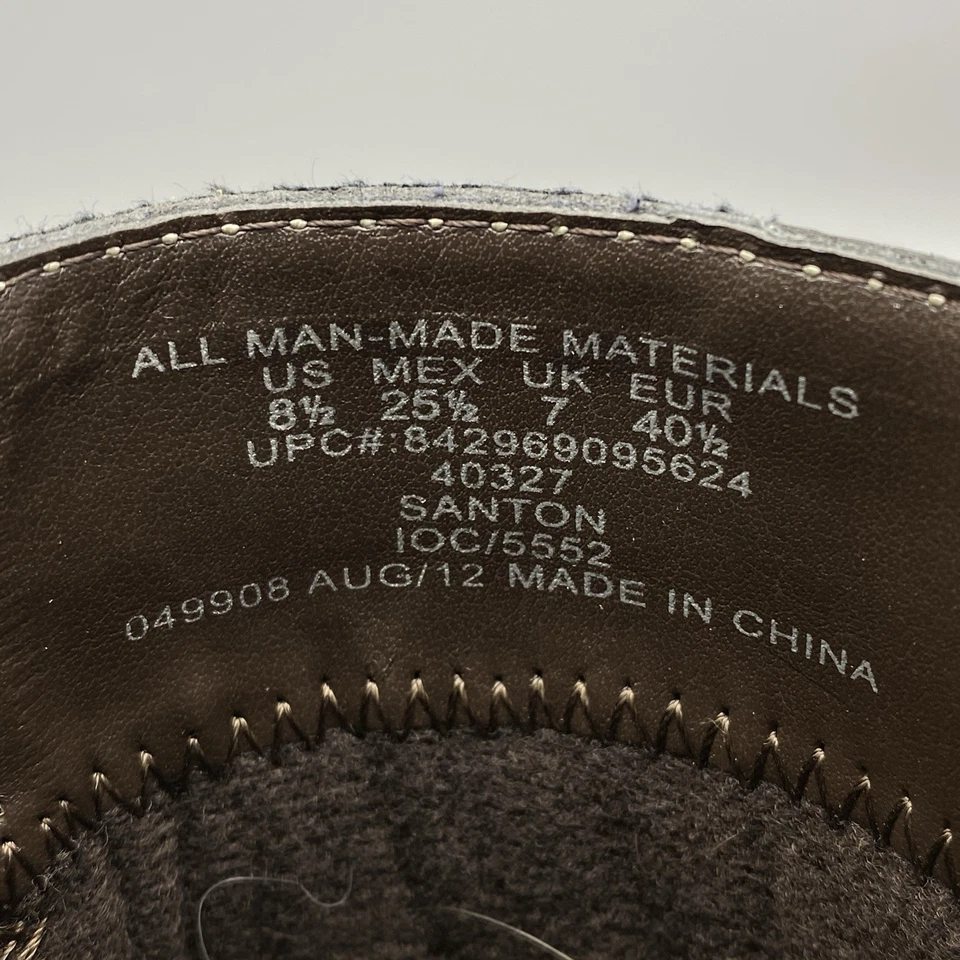 Zuecos de plataforma vintage Route 66 marrón para mujer EE. UU. 8,5 zapatos hebilla tachuelas años 90 Y2K Foto 4 de 4