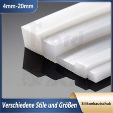 Silikon Gummi-Vierkantleisten Dichtungsstreifen Dichtung Quadrat Stange Stab