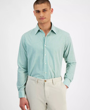 Club Room Men's Regular-Fit Dress Shirt - 14-14.5 S