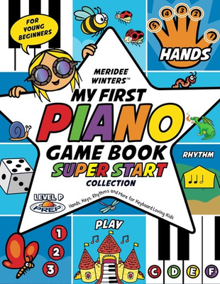 #ad Meridee Winters Super Start My First Piano Game Book: Hands Keys Rhythm a... $14.04