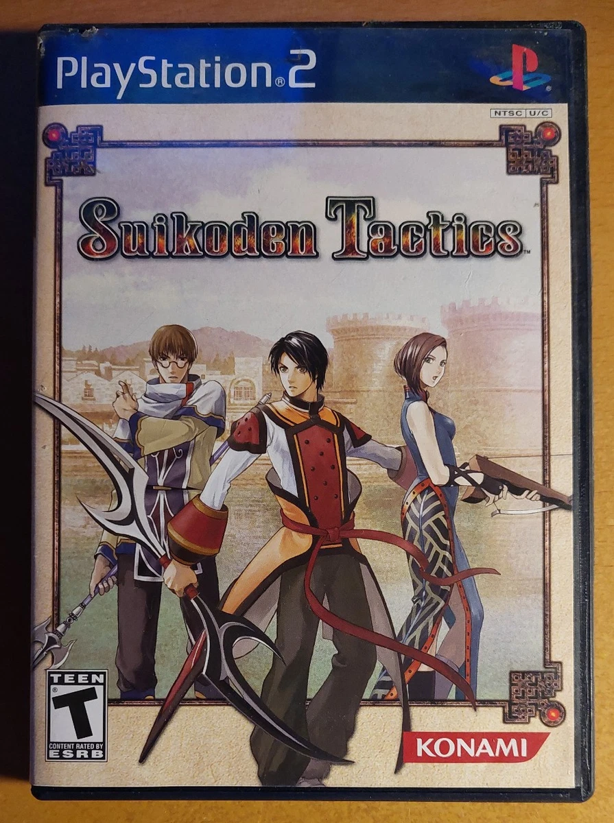 Jeu PlayStation 2 – SUIKODEN TACTICS – Version Promo (not For Resale) – Bon état – France