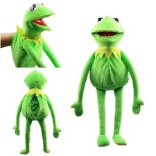 23 Inch Green Frog Hand Puppet Plush Soft Stuffed Doll Toy