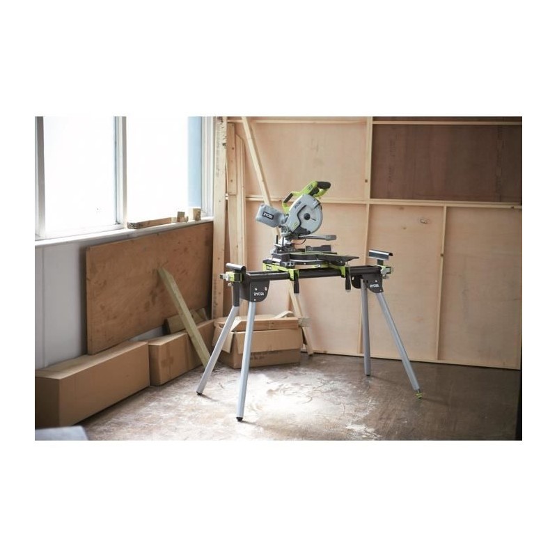 Établi extensible RYOBI RLS02 piétement acier charge 180 kg - 4