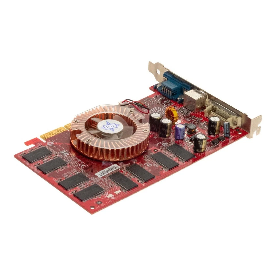 Graphic Card MSI Nvidia Geforce Fx 5500 256MB FX5500-TD256 AGP - Image 2 of 3