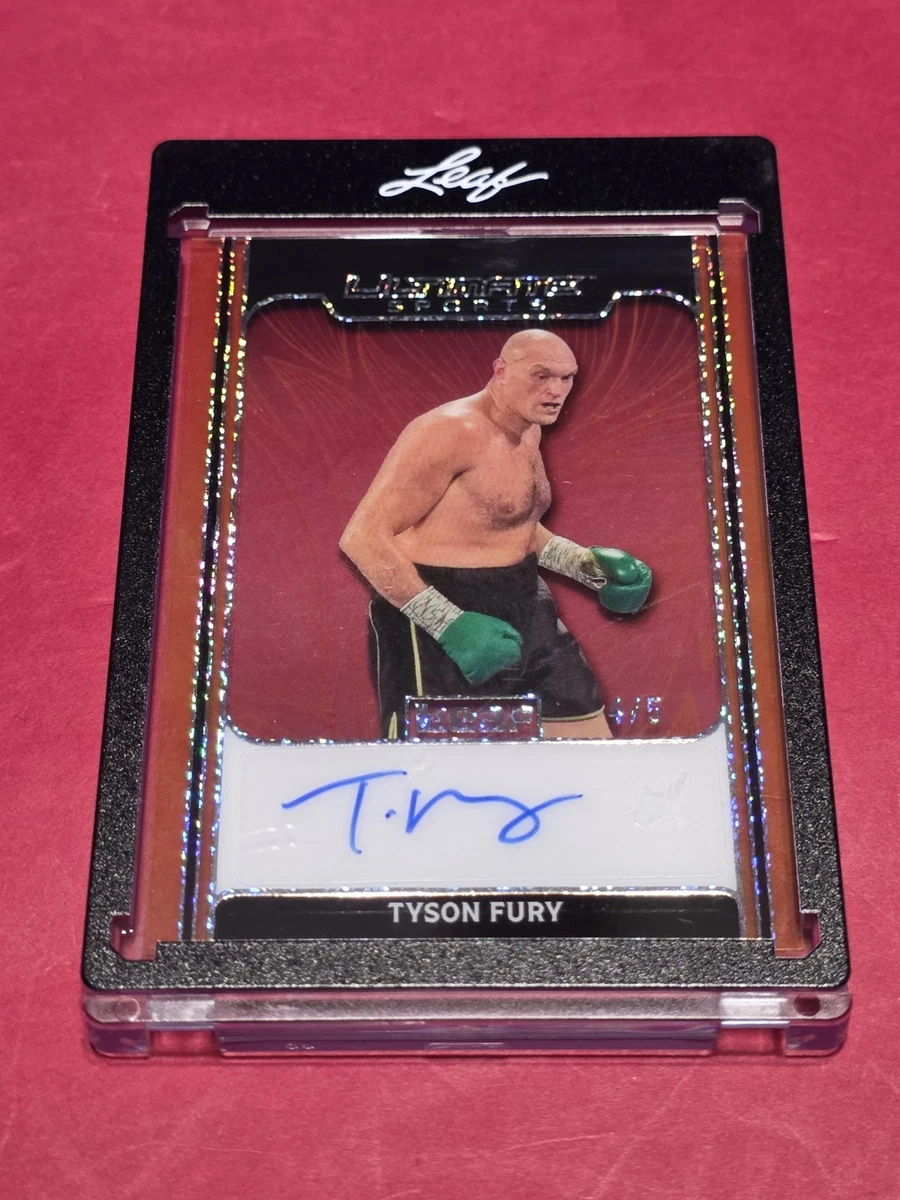 Tyson Fury Trading Cards for sale | eBay