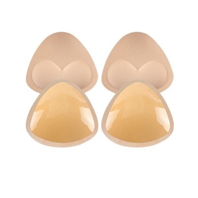 Push up Pads, Klebe BH Pads Selbstklebende,Einsätze Abnehmbare Push Up Pads B...
