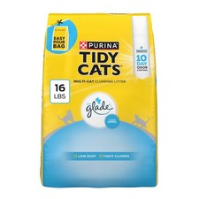 Purina Tidy Cats Clumping Multi Cat Litter, Glade Clear Springs - 16 lb. Bag