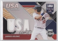 2020 Panini Elite Extra Edition USA Baseball Material Black Jarred Kelenic n1u