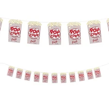 Fun Express Popcorn Box Garland