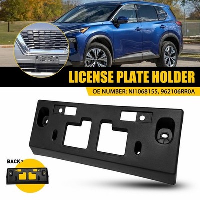 Front License Plate Frame Holder Mounting Bracket for Nissan Rogue 2021-2023 EPA
