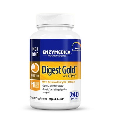 Enzymedica Digest Gold Digestive Support Supplement - 240 Count