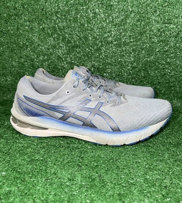 Asics GT 2000 10 Mens Size 11.5 Gray Blue Running Shoes Athletic Gym Sneakers