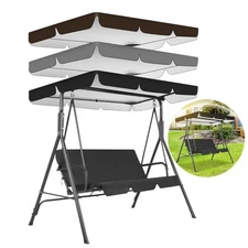 63.8x 44.5" Swing Top Cover Canopy Replacement Garden Patio Outdoor Chairs Cover