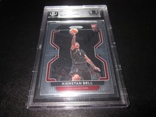 KIERSTAN BELL AUTO 2022 PANINI PRIZIM ROOKIE RC CARD WNBA BECKETT SLAB ACES