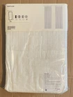 Ikea Matilda Light Filtering Sheer White Tab Top Curtains LONG 140x300cm NEW