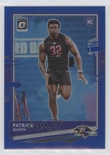 2020 Panini Donruss Rookie Optic Preview Blue Prizm 51/125 Patrick Queen rf2