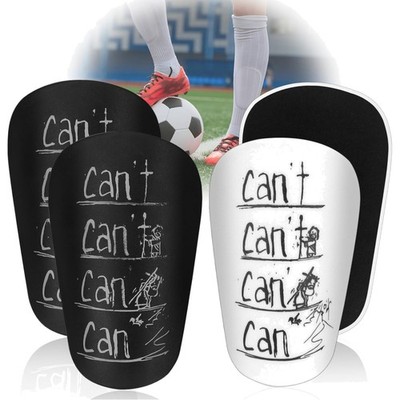 Mini 2 Paar Mini Shin Pads 10 x 6cm Kleiner Schienbeinschutz Fussball für Erw...