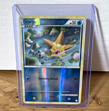 Nintendo Pokemon TCG Staryu 84/123 HG&SS Common Holo HP 50 EN